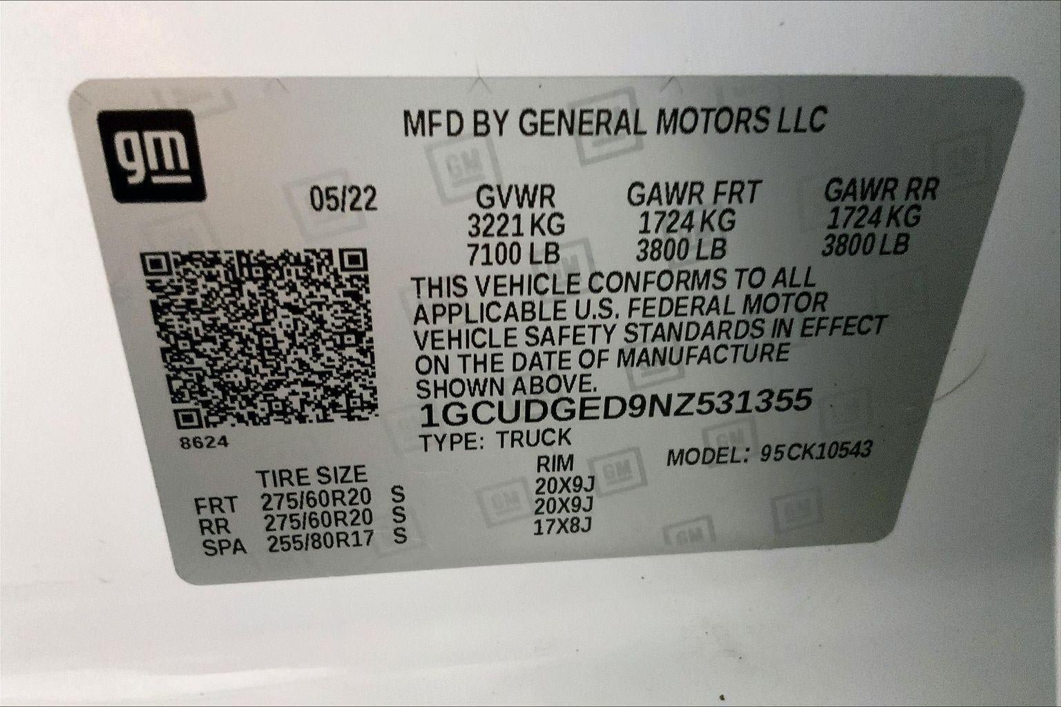 Used 2022 Chevrolet Silverado 1500 LTZ AWD/4WD image 32