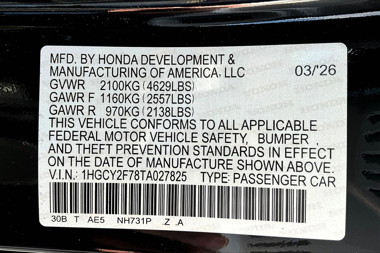 New 2026 Honda Accord Sport image 21