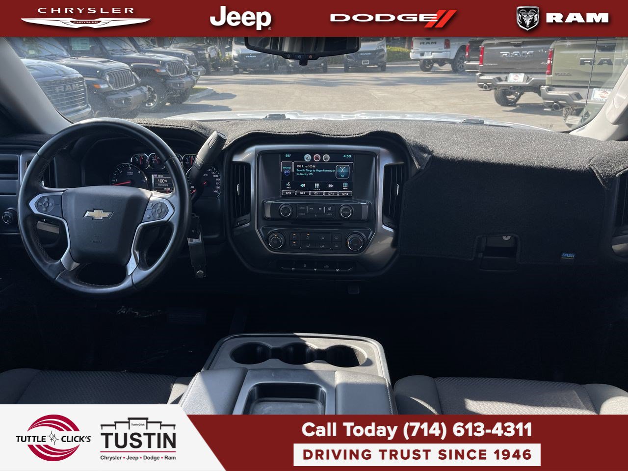 Used 2015 Chevrolet Silverado 1500 LT w/ Trailering Package RWD image 12