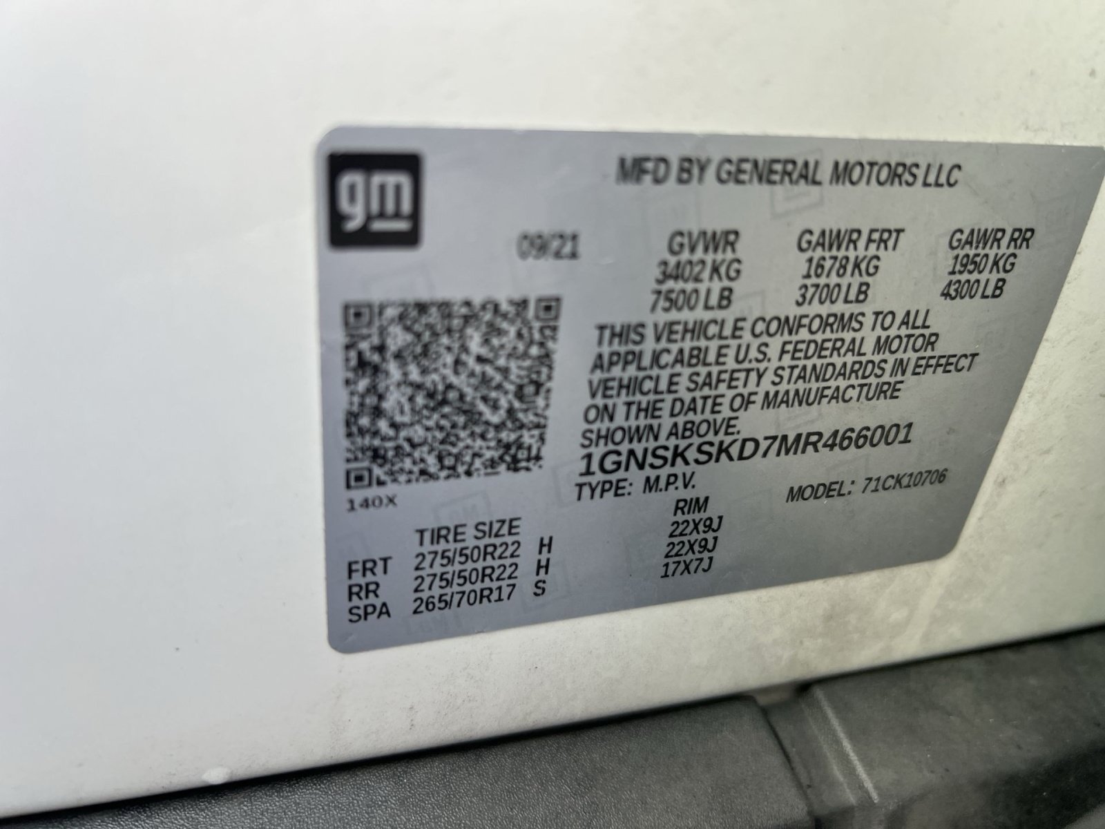 Used 2021 Chevrolet Tahoe Premier AWD/4WD image 30