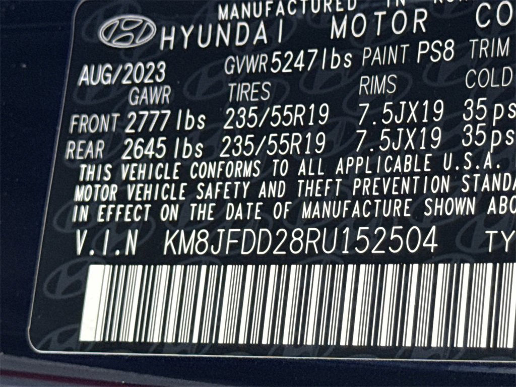 Used 2024 Hyundai Tucson Limited image 34