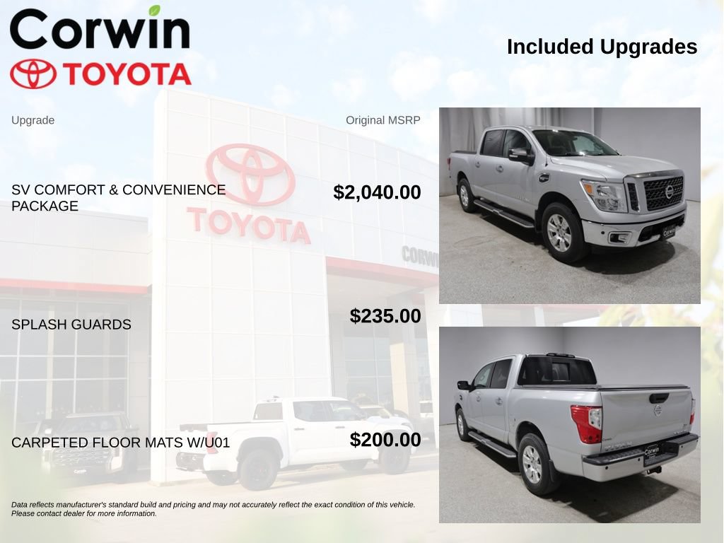 Used 2017 Nissan Titan SV AWD/4WD image 4