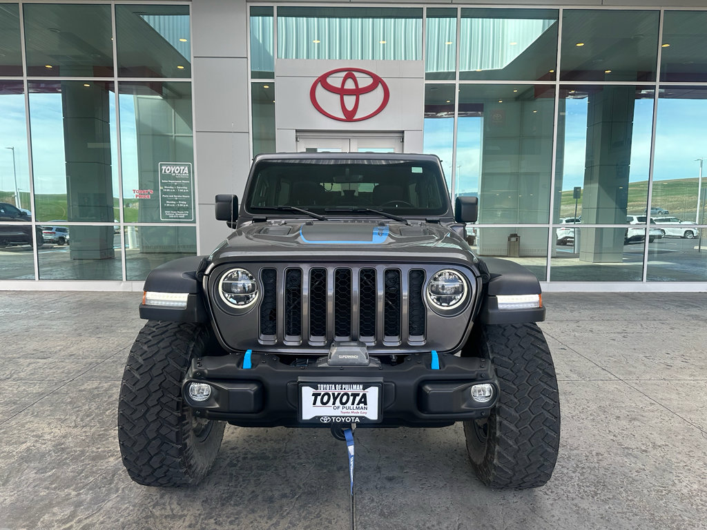 Used 2021 Jeep Wrangler Unlimited Rubicon 4xe w/ Steel Bumper Group image 2