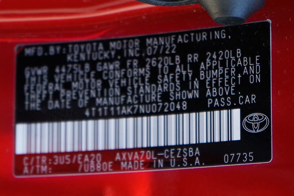 Used 2022 Toyota Camry SE w/ Convenience Package FWD image 46
