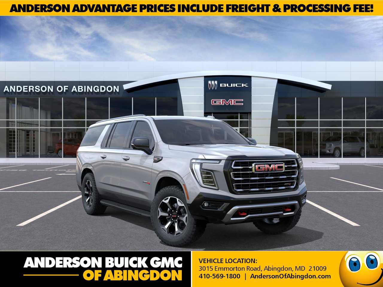 New 2026 GMC Yukon XL AT4