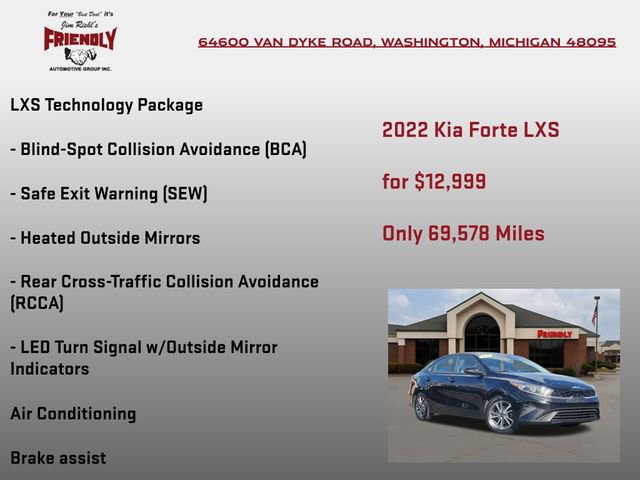 Used 2022 Kia Forte LXS w/ LXS Technology Package image 5