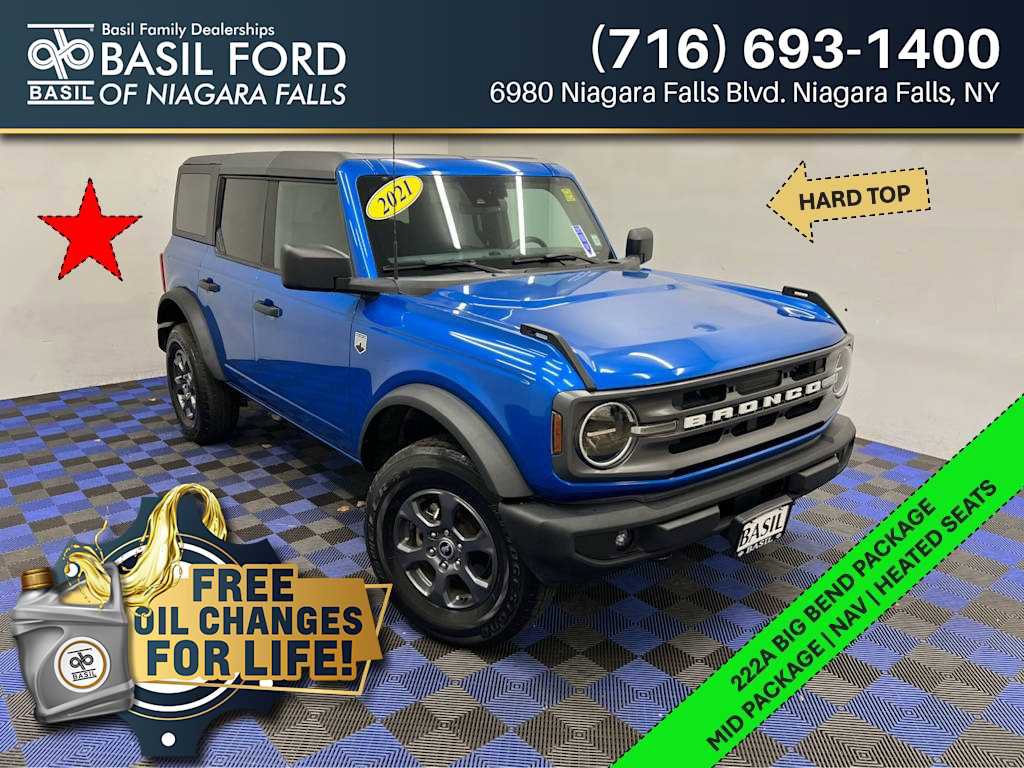 Used 2021 Ford Bronco Big Bend image 1