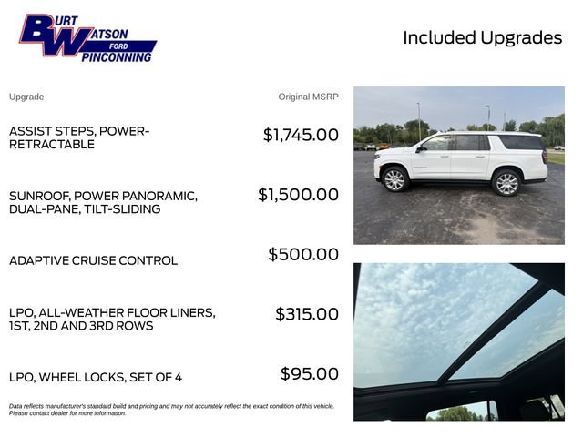Used 2023 Chevrolet Suburban High Country AWD/4WD image 3