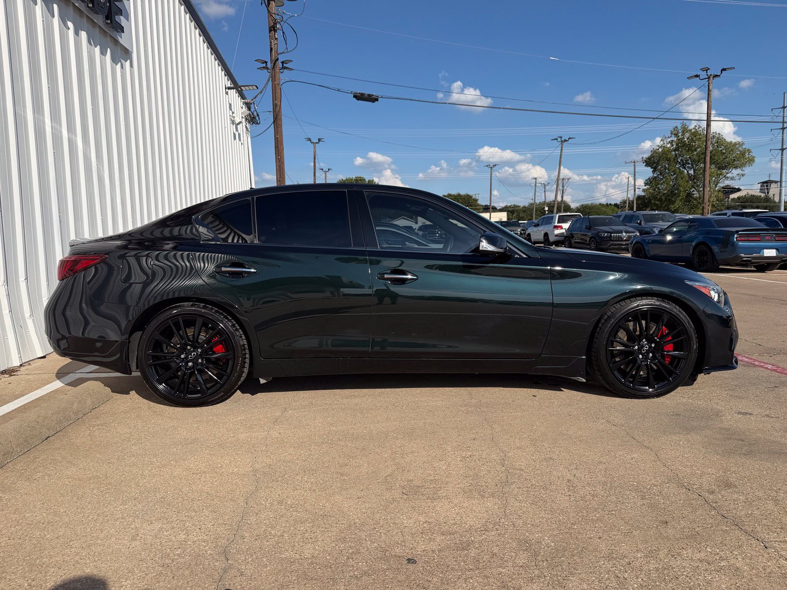 Used 2024 INFINITI Q50 Red Sport 400 w/ Black Opal Edition RWD image 9