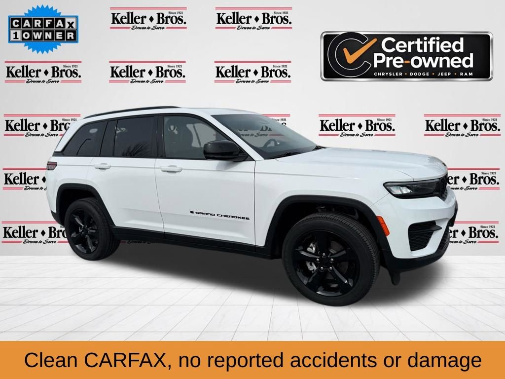 Certified 2023 Jeep Grand Cherokee Altitude AWD/4WD image 1