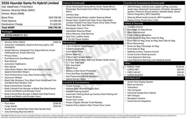 New 2026 Hyundai Santa Fe Limited image 41