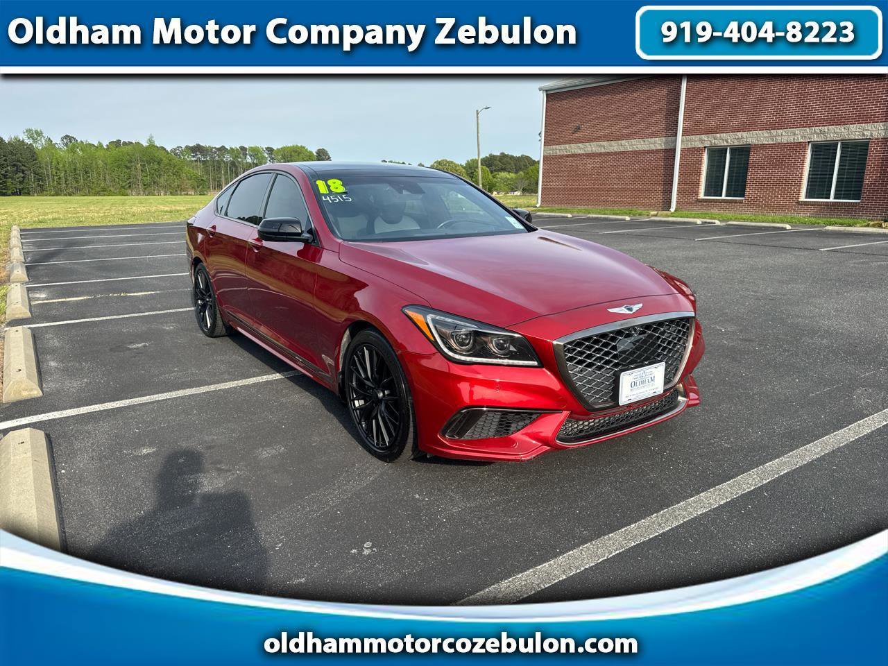 Used 2018 Genesis G80 3.3T Sport