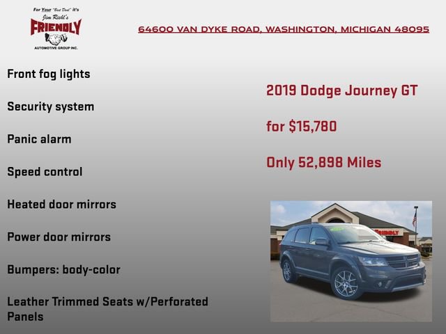 Used 2019 Dodge Journey GT w/ Driver Convenience Group image 30