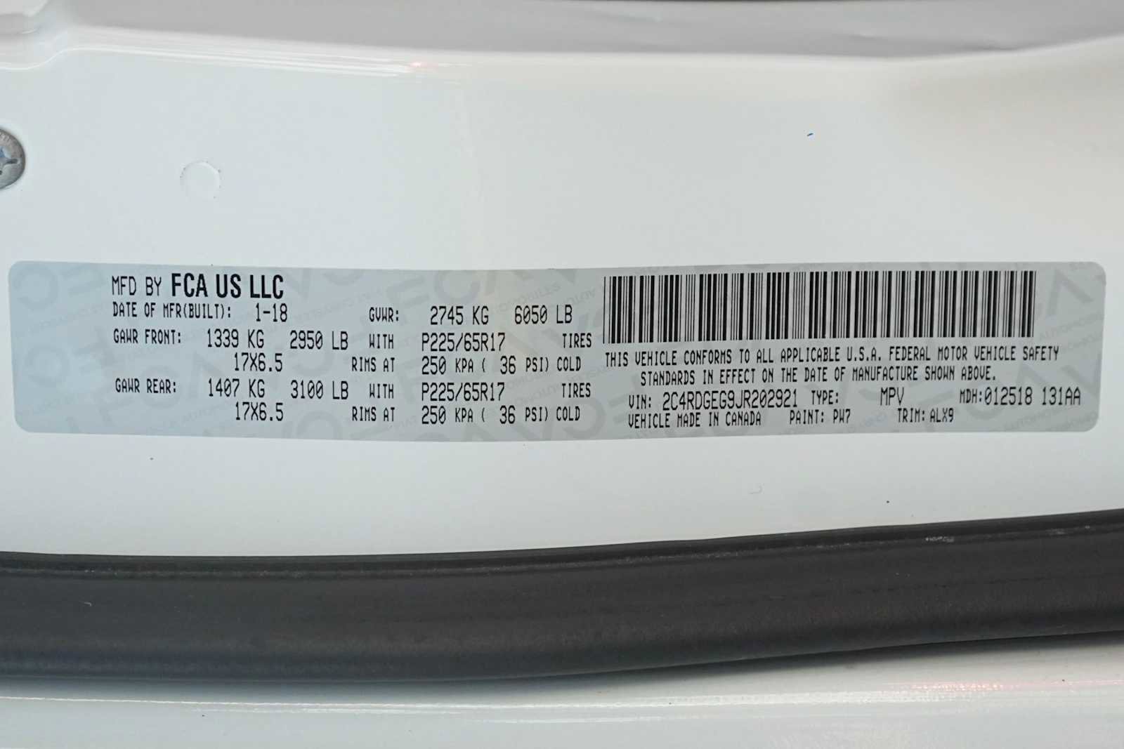 Used 2018 Dodge Grand Caravan GT image 30