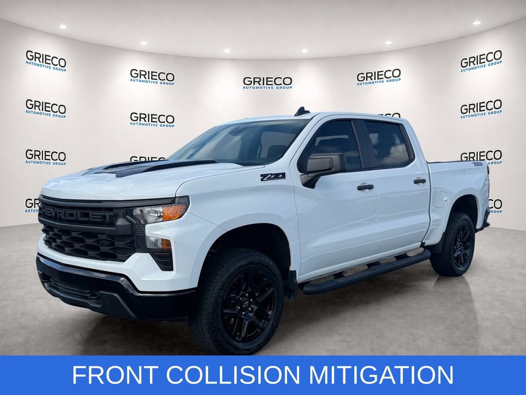 Certified 2024 Chevrolet Silverado 1500 Custom Trail Boss w/ Turbomax Blackout Package AWD/4WD image 3