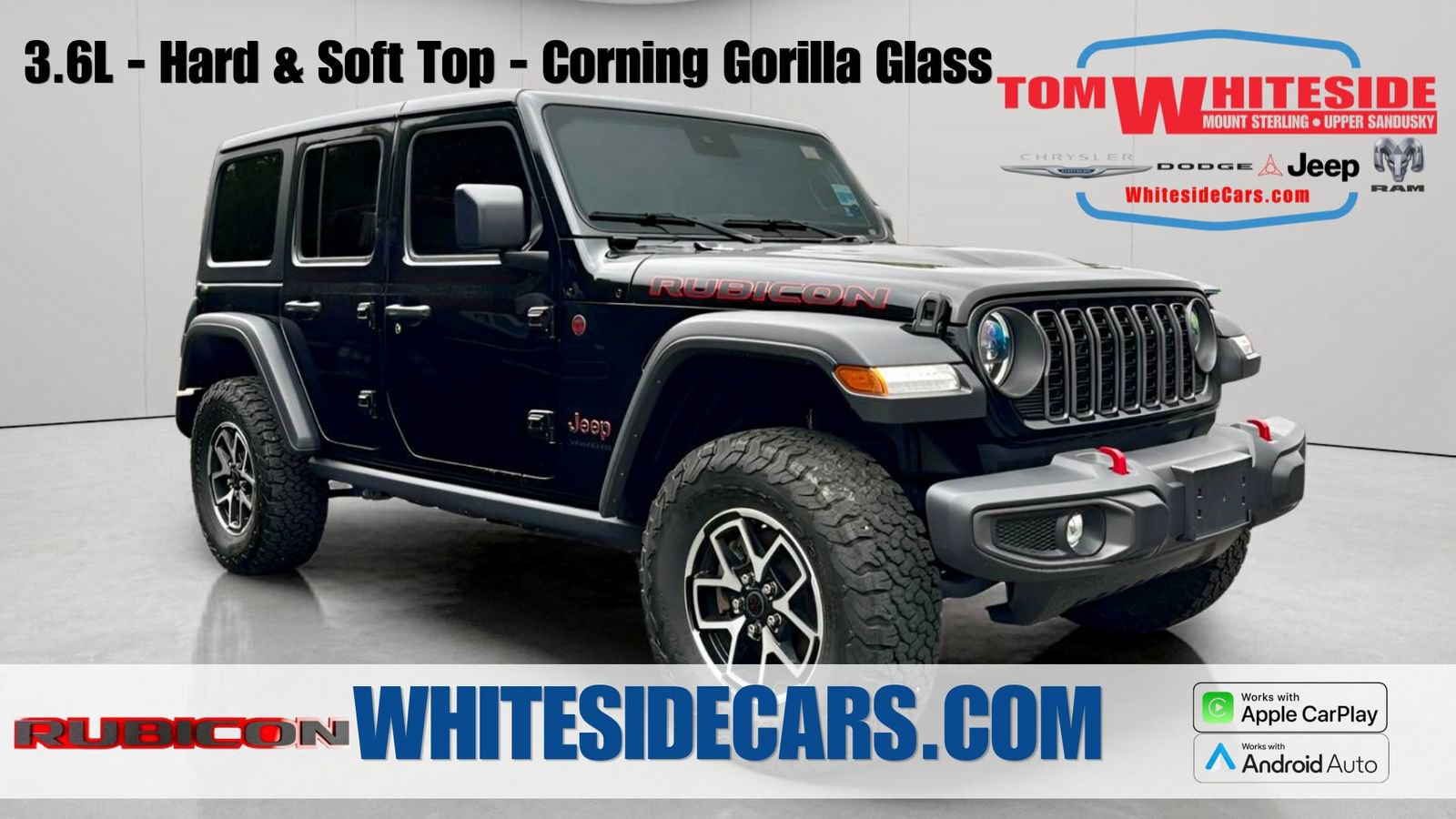 Used 2024 Jeep Wrangler Unlimited Rubicon w/ Dual Top Group AWD/4WD video 1