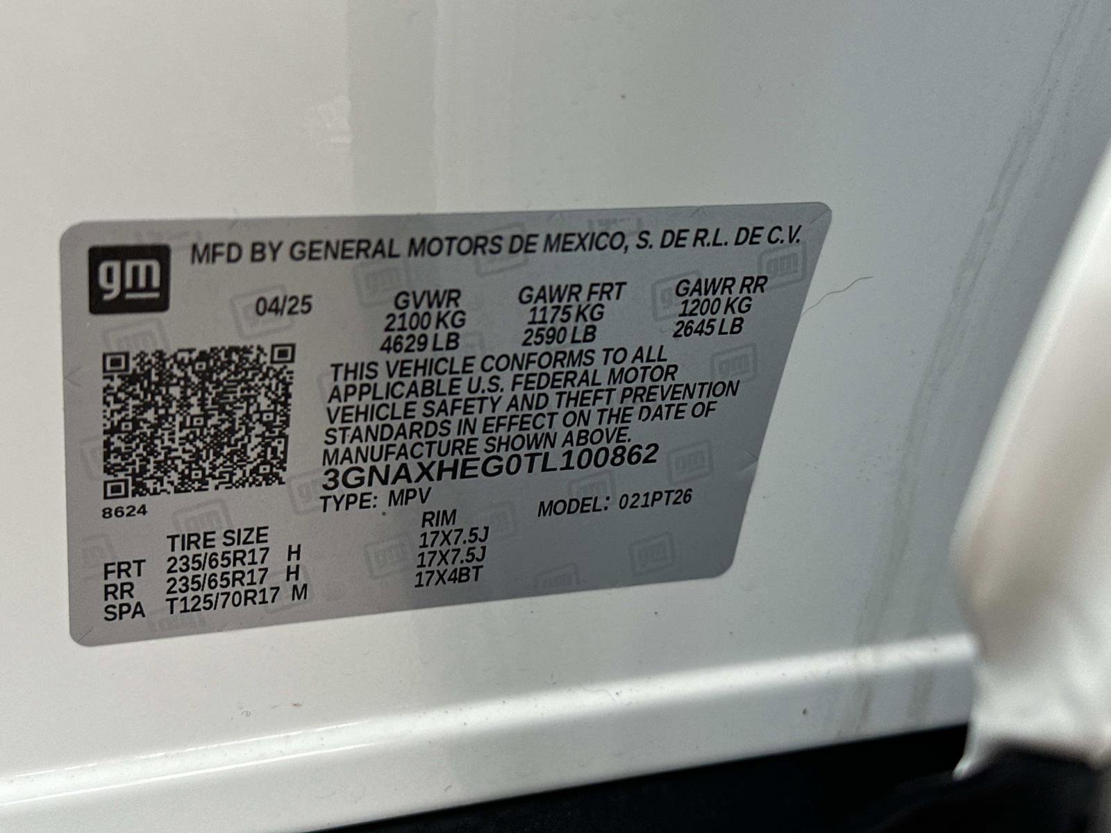 Certified 2026 Chevrolet Equinox LT w/ Convenience Package II image 17