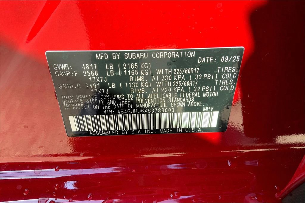 New 2025 Subaru Crosstrek 2.5i Wilderness image 16