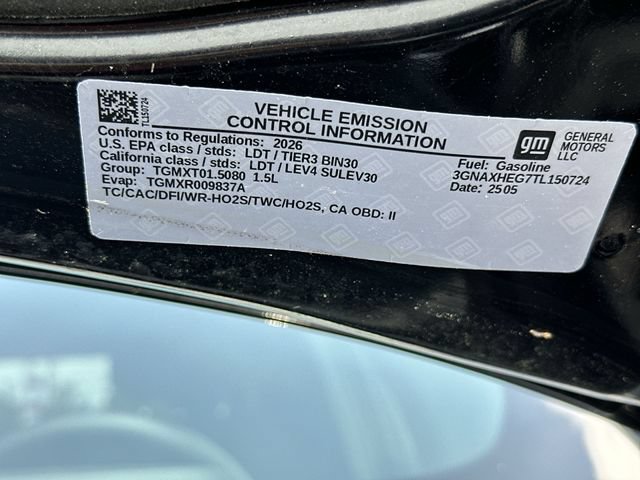 Certified 2026 Chevrolet Equinox LT w/ LPO, Floor Liner Package FWD image 32