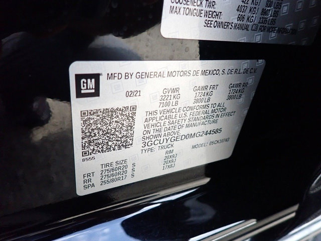 Used 2021 Chevrolet Silverado 1500 LTZ w/ Safety Package II AWD/4WD image 19