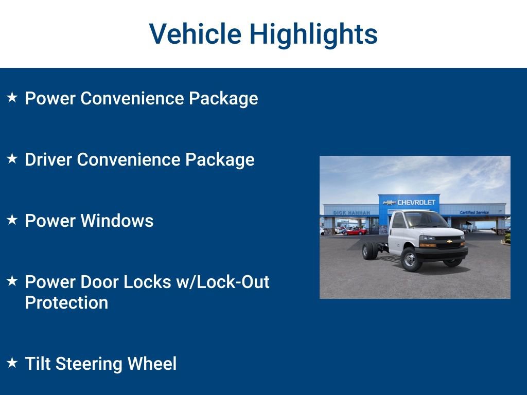 New 2025 Chevrolet Express 3500 w/ Power Convenience Package image 3