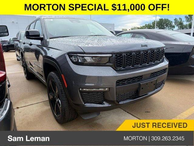 New 2025 Jeep Grand Cherokee L Limited w/ Black Appearance Package