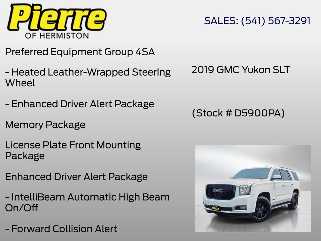 Used 2019 GMC Yukon SLT AWD/4WD image 18