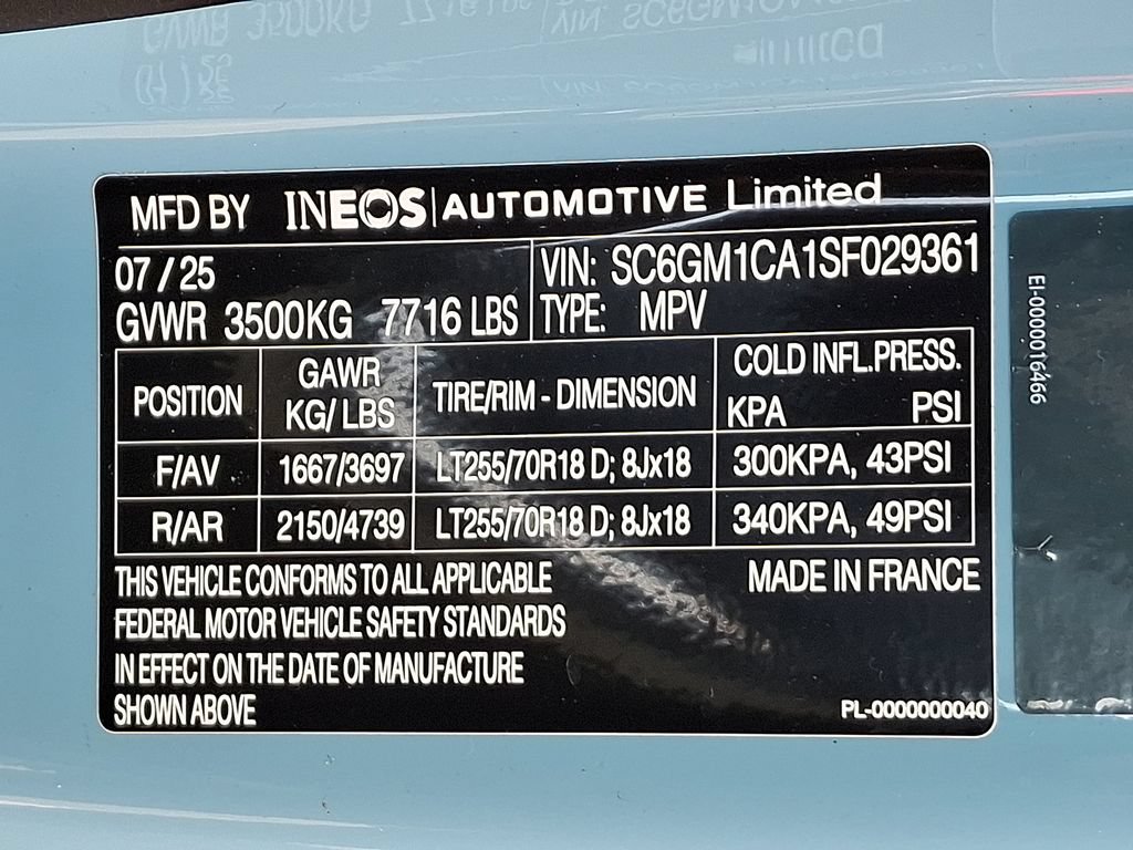 New 2025 INEOS Grenadier AWD/4WD image 10