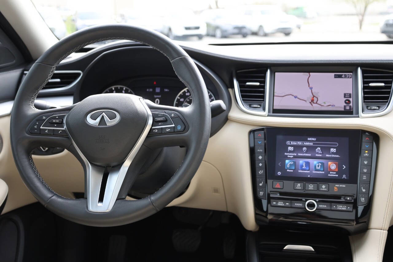 Used 2021 INFINITI QX50 Sensory w/ Accent Package image 24