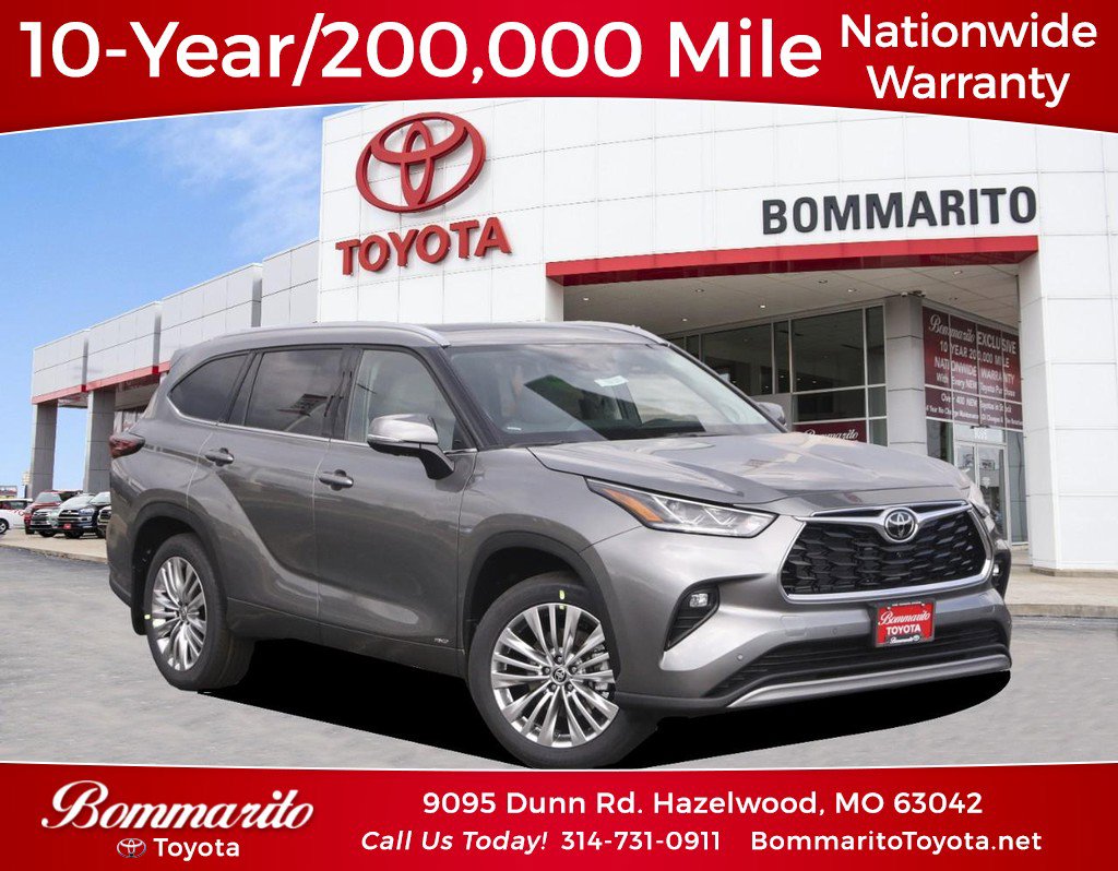 New 2026 Toyota Highlander Platinum