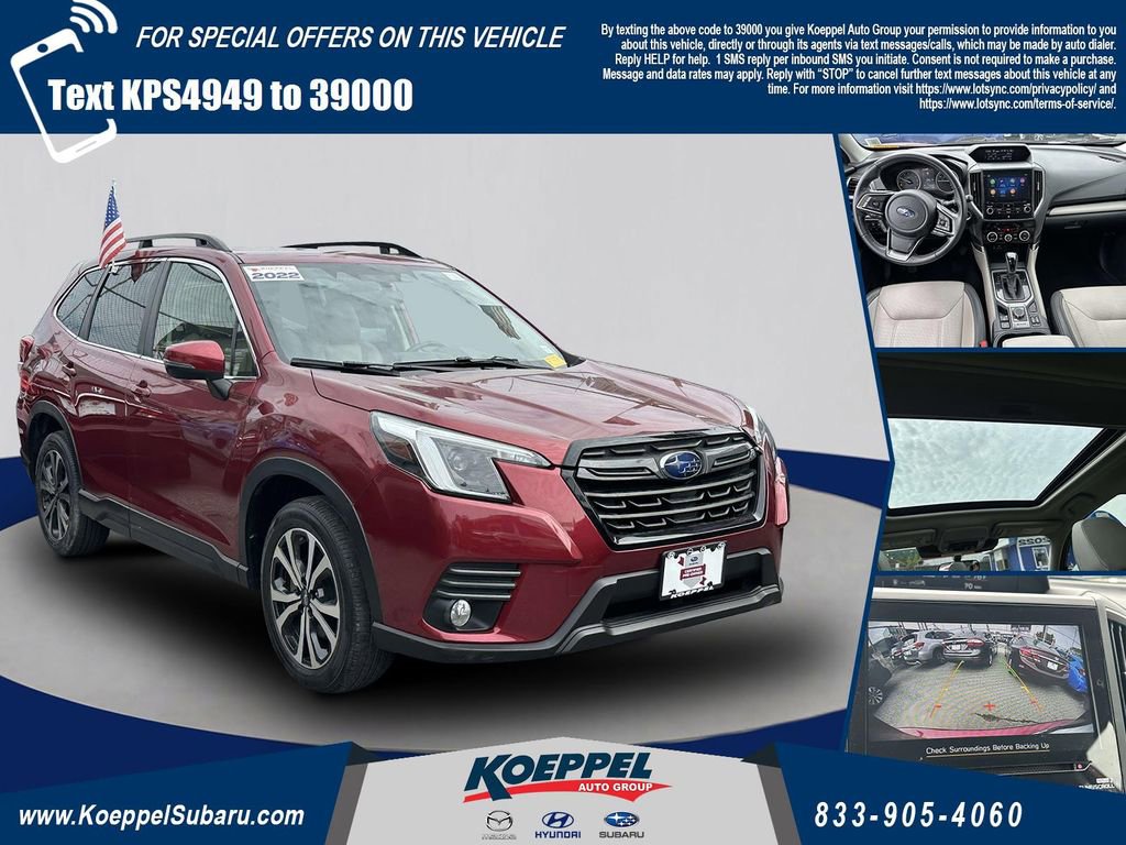 Used 2022 Subaru Forester Limited