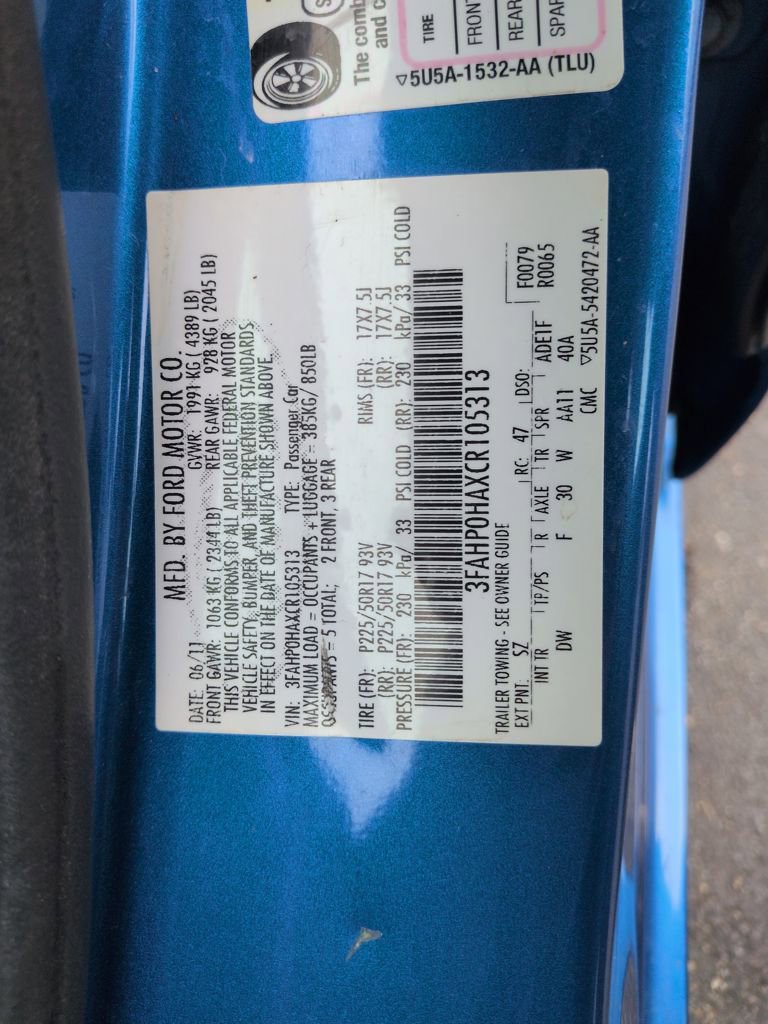 Used 2012 Ford Fusion SE image 27