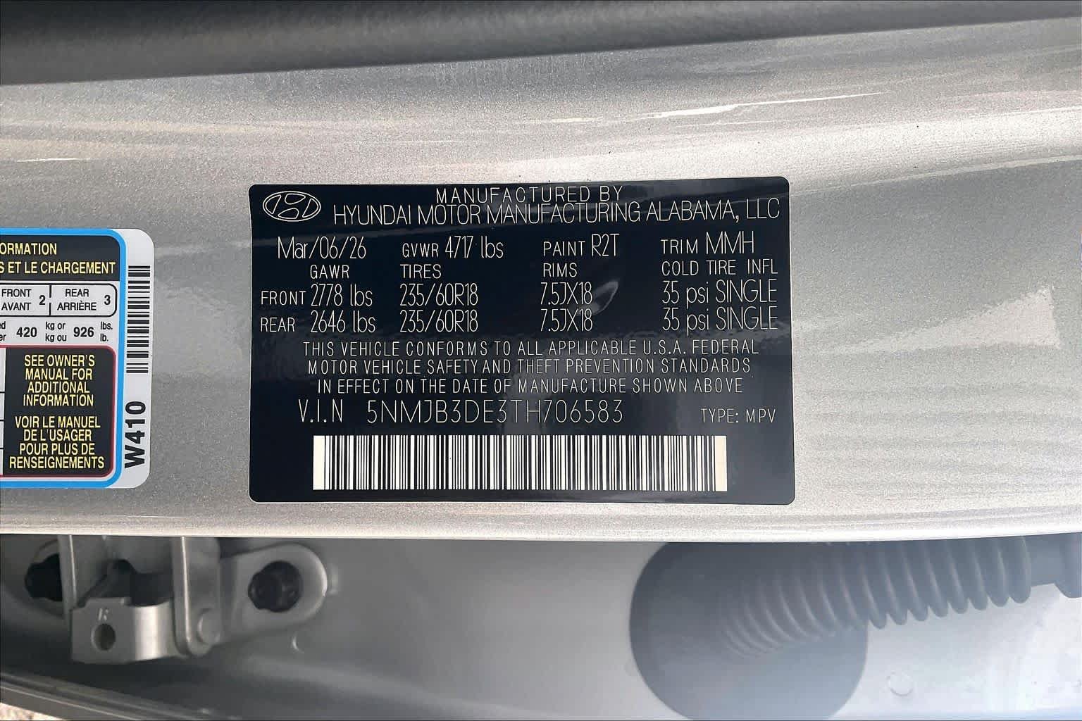 Used 2026 Hyundai Tucson SEL FWD image 34