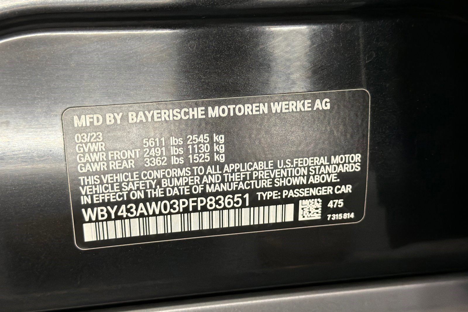 Used 2023 BMW i4 eDrive35 image 22