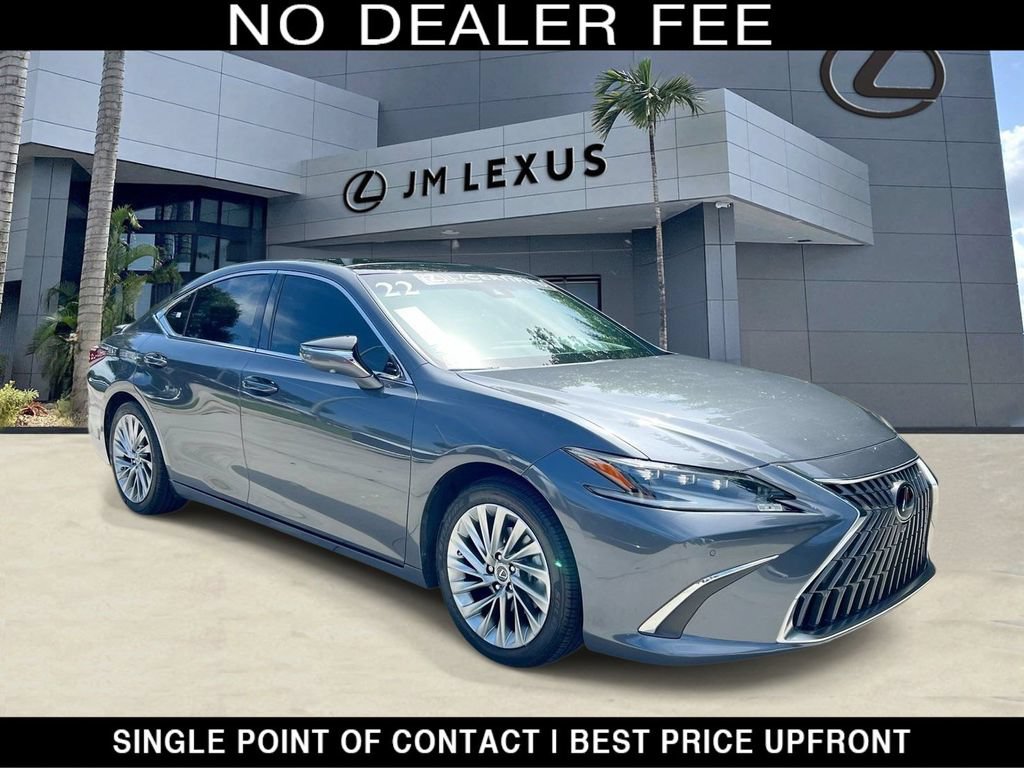 Certified 2022 Lexus ES 350 Ultra Luxury w/ Accessory Package 2