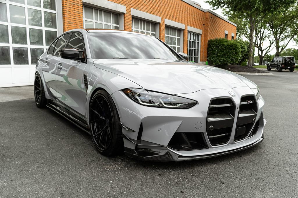 Used 2021 BMW M3 Competition w/ M Carbon Exterior Package RWD image 6