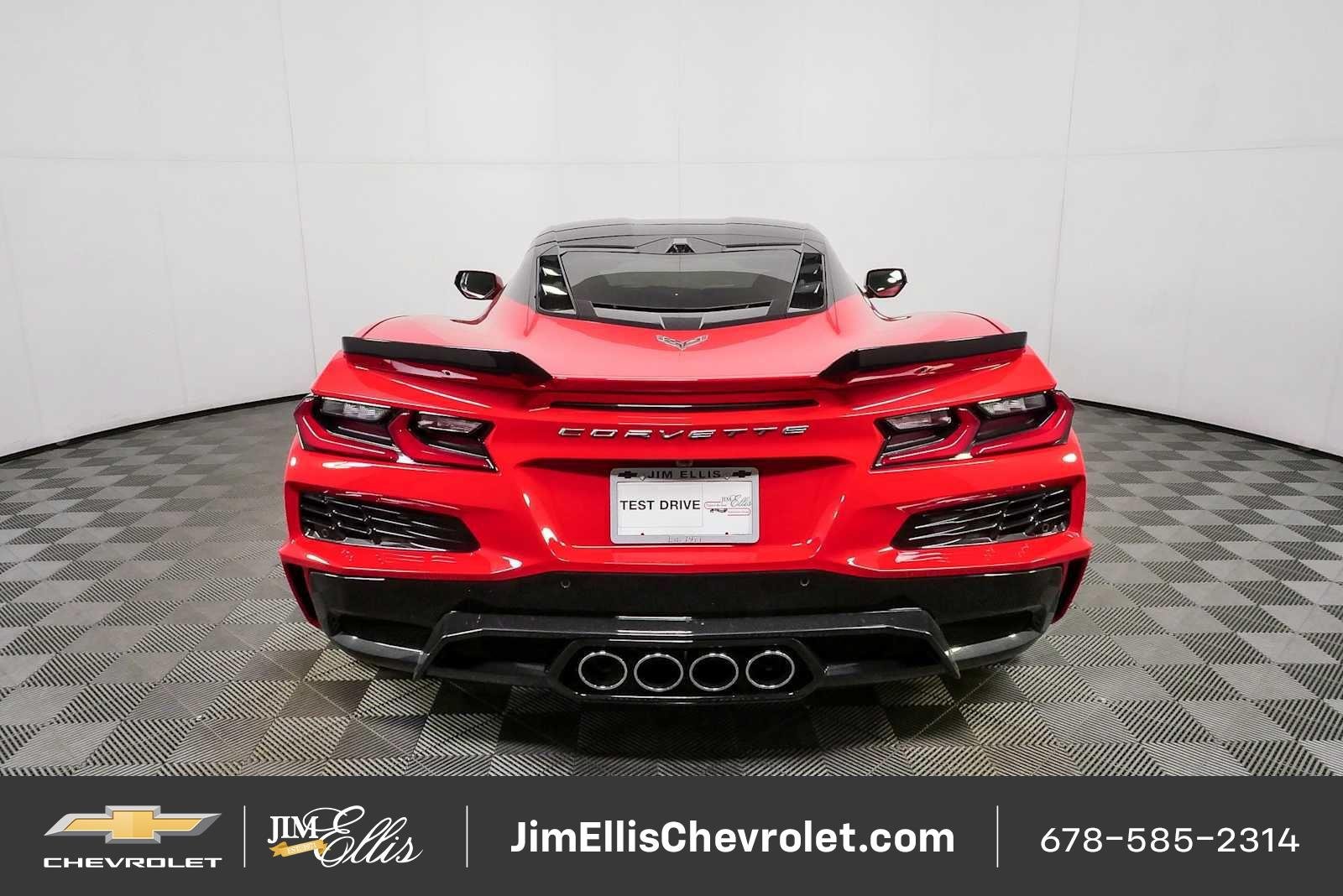Used 2024 Chevrolet Corvette Z06 w/ Chrome Exterior Badge Package RWD image 25