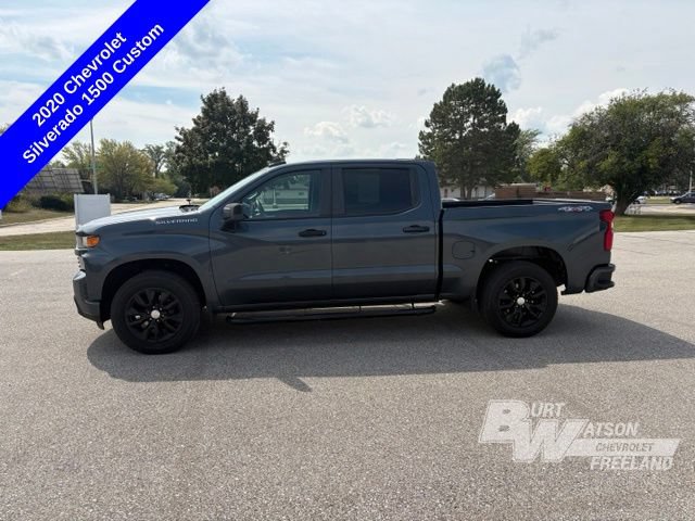 Used 2020 Chevrolet Silverado 1500 Custom w/ Custom Value Package AWD/4WD video 3