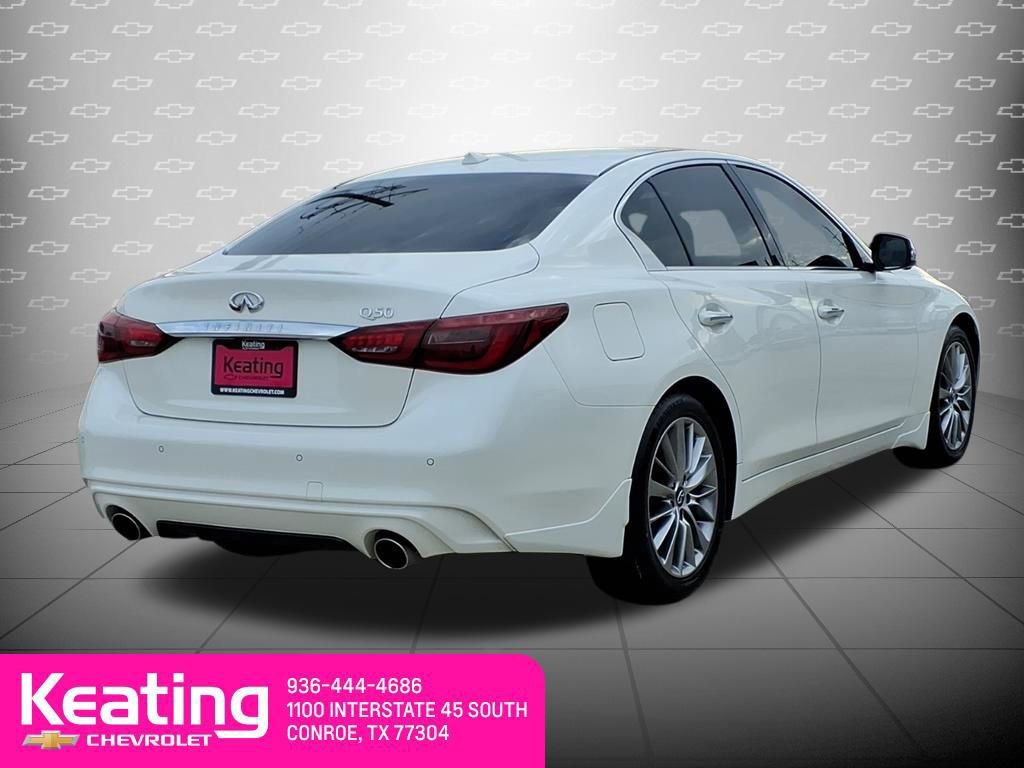 Used 2023 INFINITI Q50 Luxe w/ Cargo Package image 6