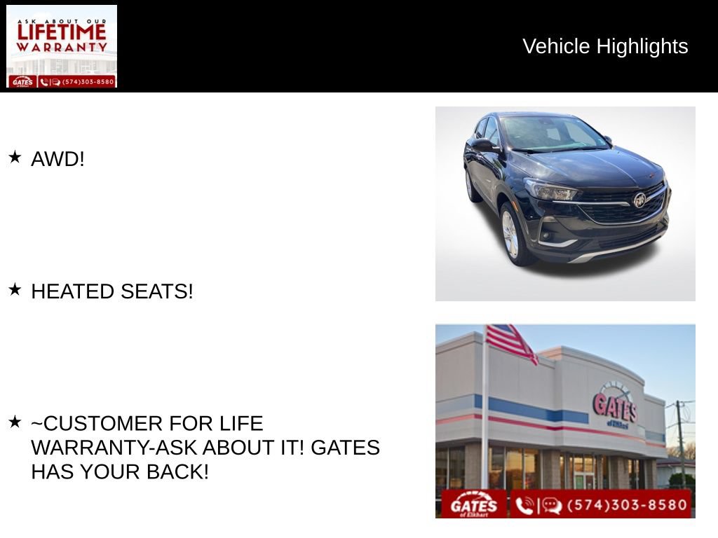 Used 2023 Buick Encore GX Preferred w/ Cold Weather Comfort Package AWD/4WD image 7