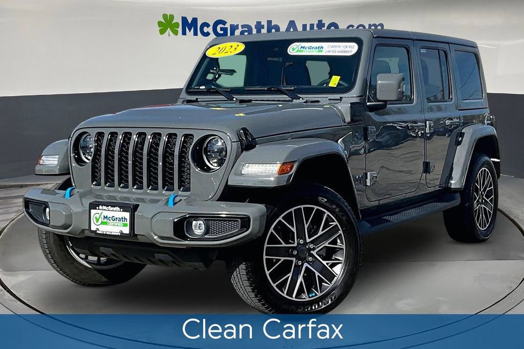 Used 2023 Jeep Wrangler Unlimited Sahara AWD/4WD image 3