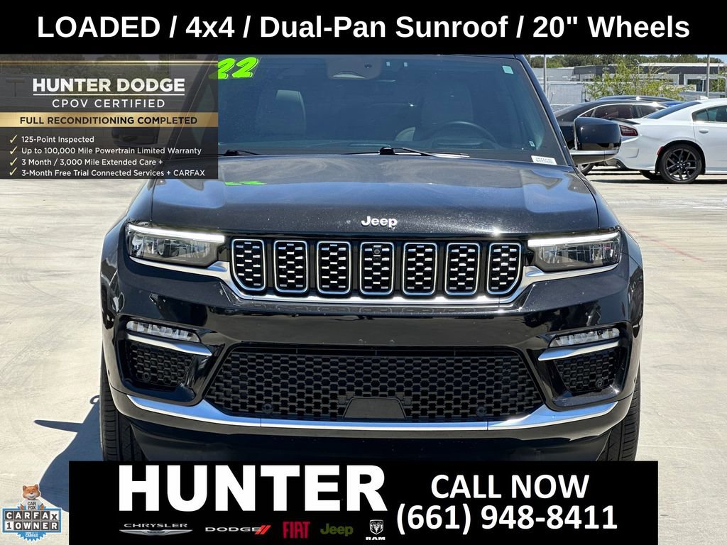 Certified 2022 Jeep Grand Cherokee Summit w/ Advanced Protech Group IV AWD/4WD image 11
