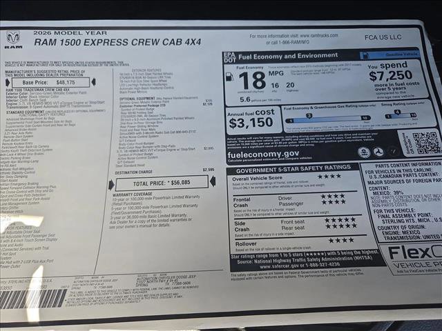 New 2026 RAM 1500 Express image 12