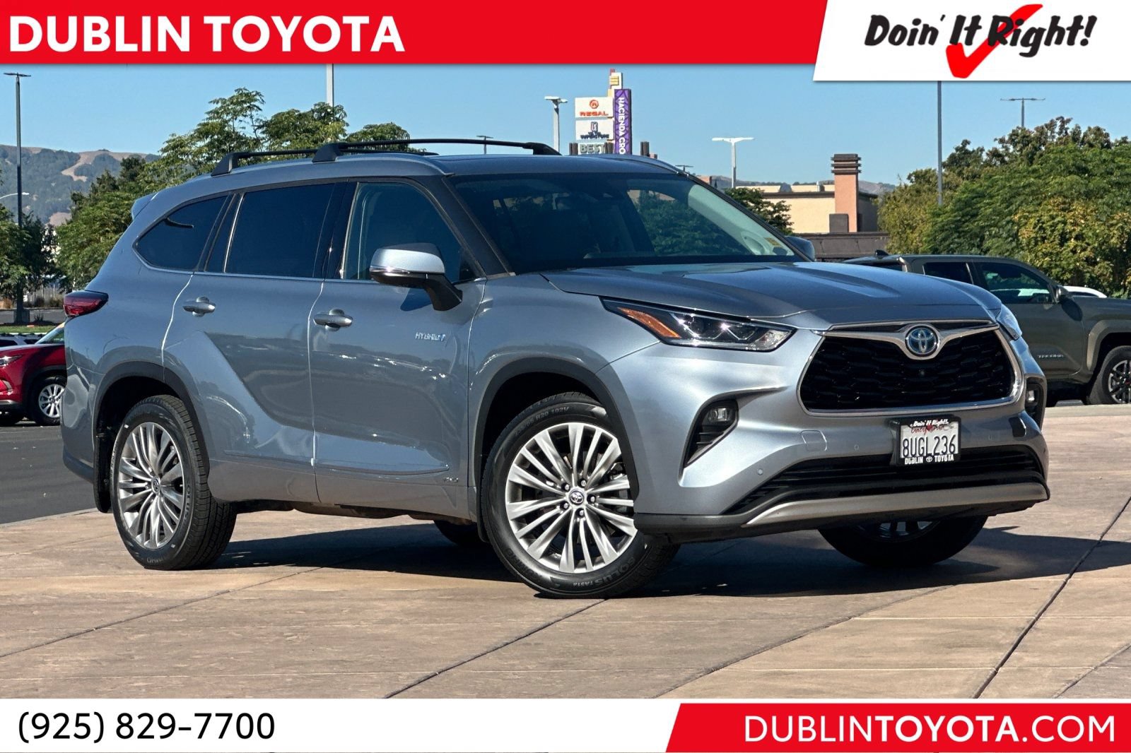 Certified 2021 Toyota Highlander Platinum