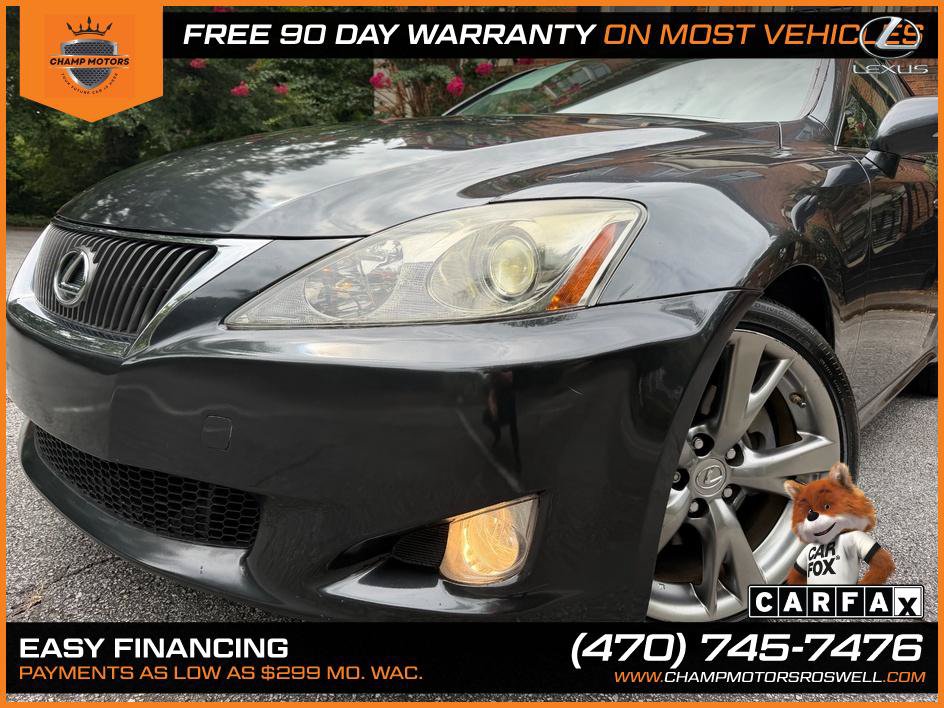 Used 2010 Lexus IS 250 w/ Preferred Accessory Package RWD image 3