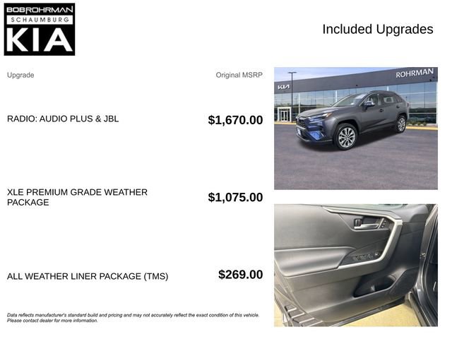 Used 2022 Toyota RAV4 XLE Premium AWD/4WD image 4