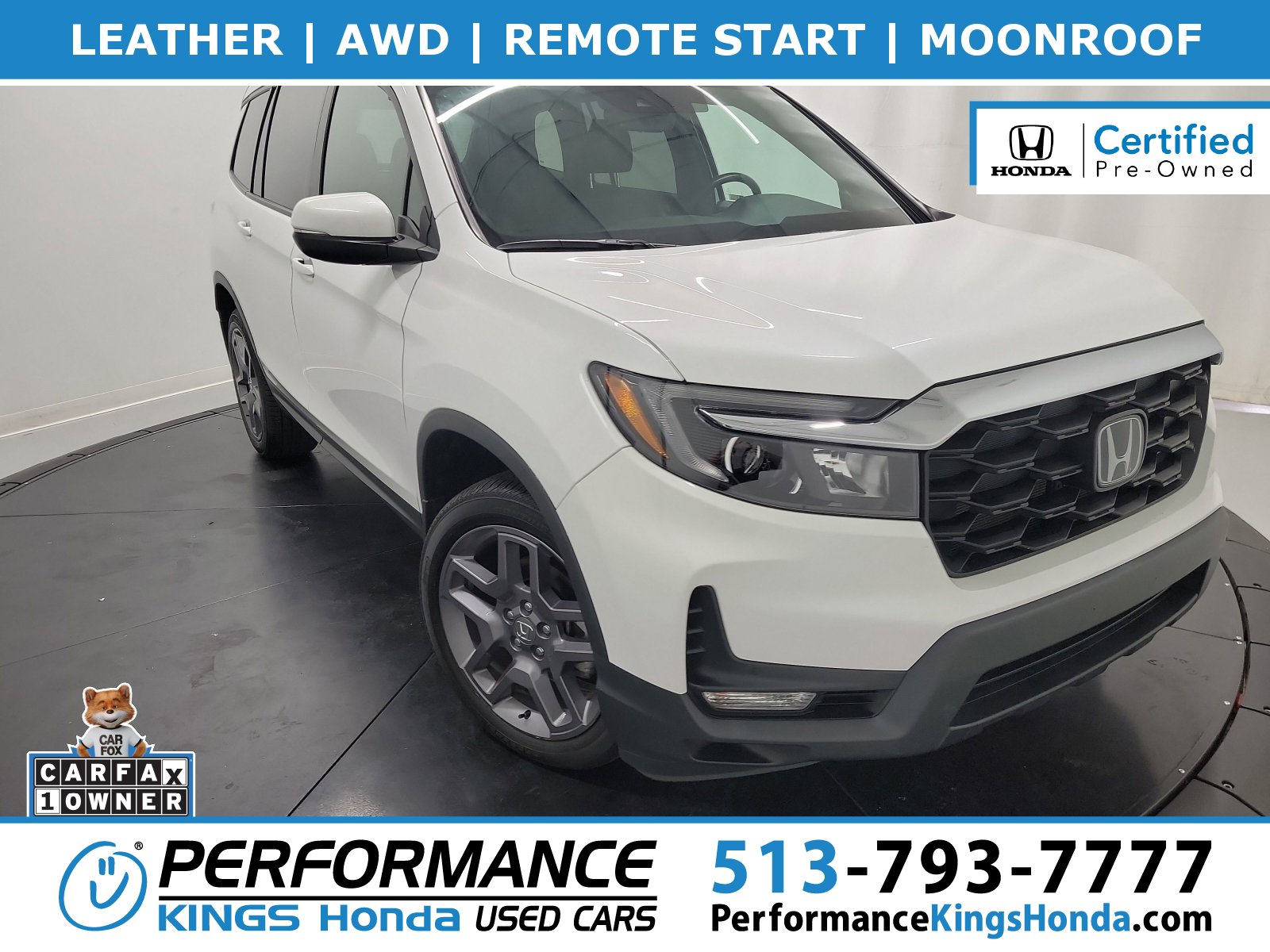 Certified 2022 Honda Passport EX-L