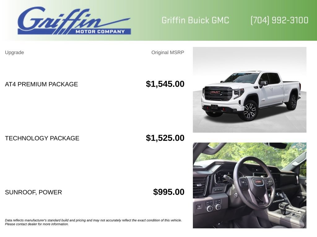 Certified 2025 GMC Sierra 1500 AT4 w/ AT4 Premium Package AWD/4WD image 7
