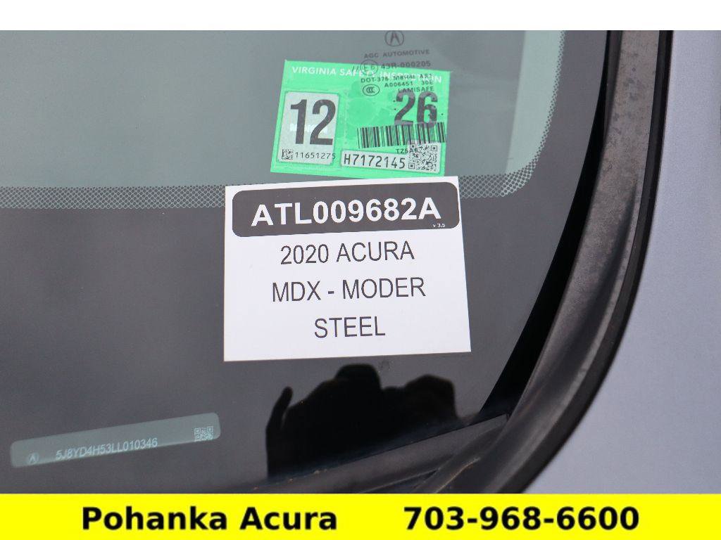 Used 2020 Acura MDX w/Technology Pkg image 36