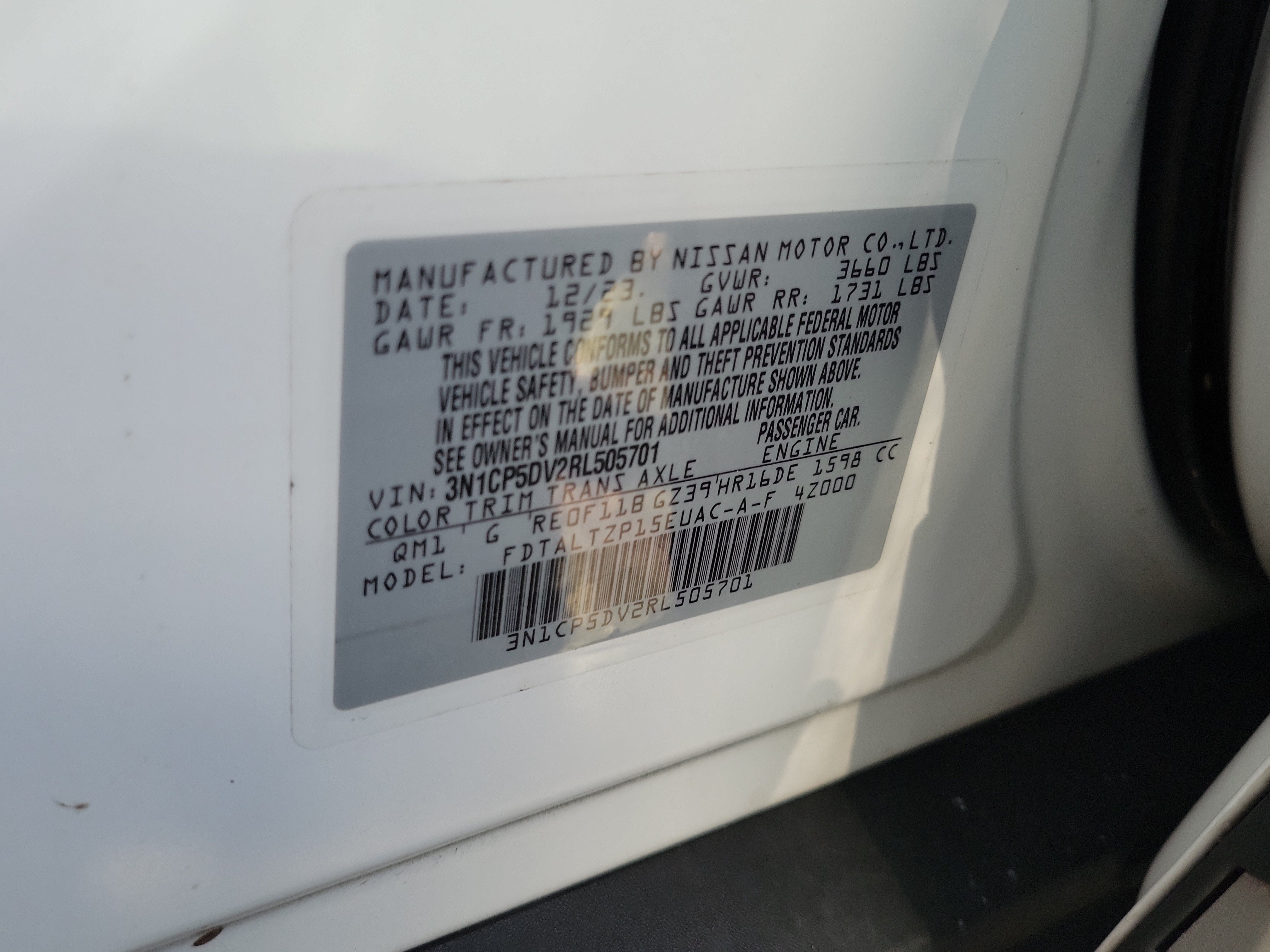 Certified 2024 Nissan Kicks SR FWD image 30